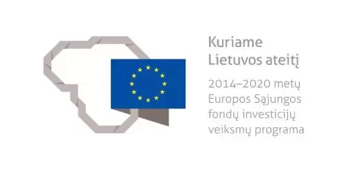 Europos Sąjungos fondų investicijų logotipas